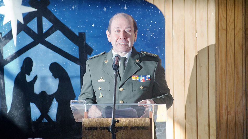 Cuerpo de Bomberos de Lota conmemoró aniversario de la institución y entregó reconocimientos por años de servicio